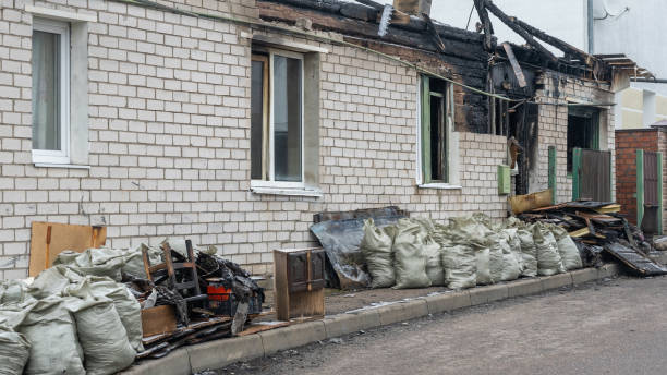 Professional Emergency Fire Cleanup technician working in Clear Lake, WA